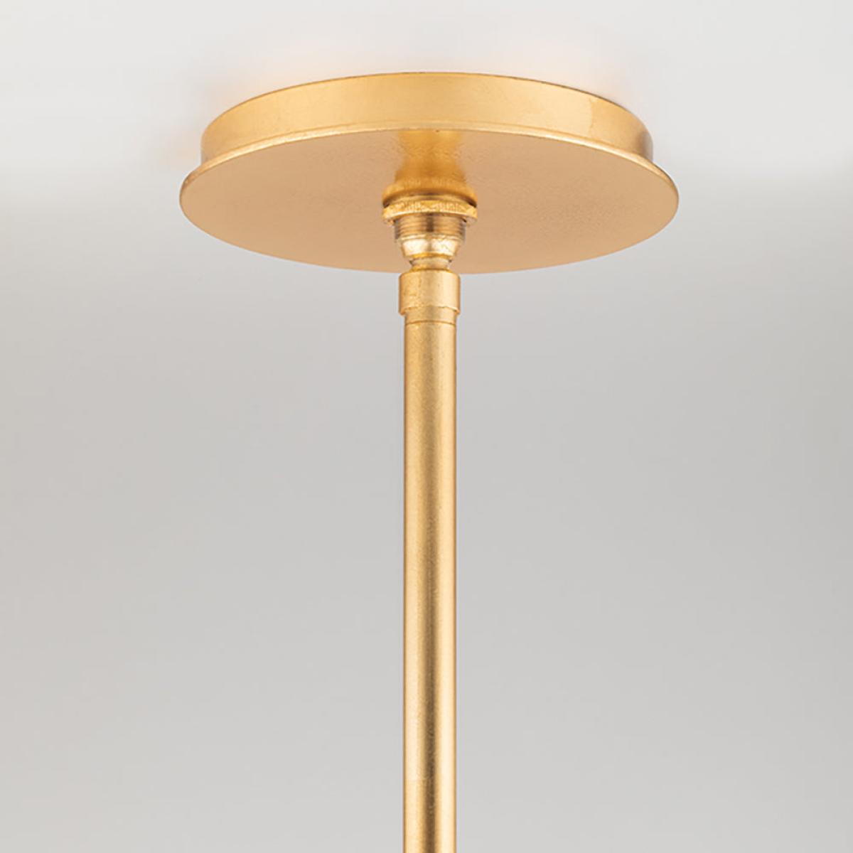 Hudson Valley Lighting Banks Wall Sconce Gold Leaf And Black – image 4
