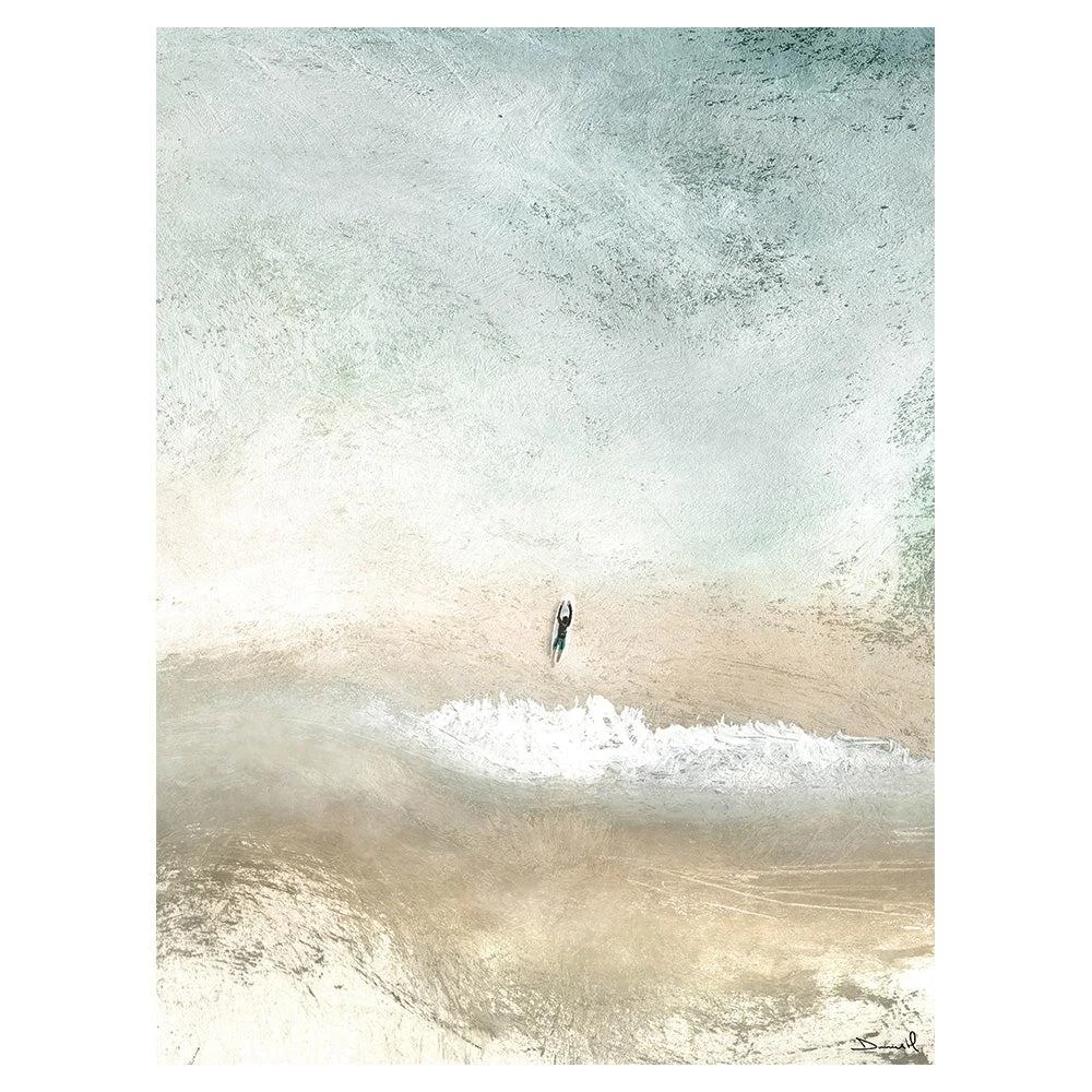 The Art Group Dan Hobday (Lone Surfer) Canvas Print / Large – image 2