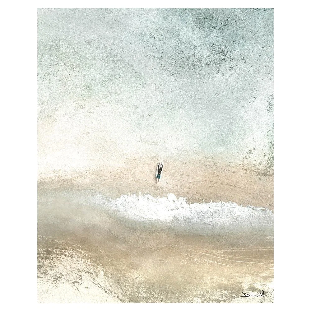 The Art Group Dan Hobday (Lone Surfer) Canvas Print / Large – image 4