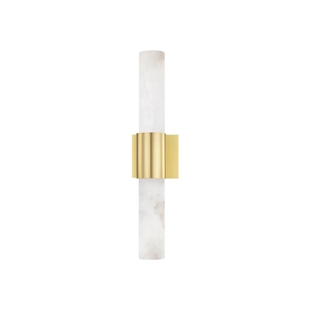 Hudson Valley Lighting Barkley Wall Sconce Aged Brass – image 1