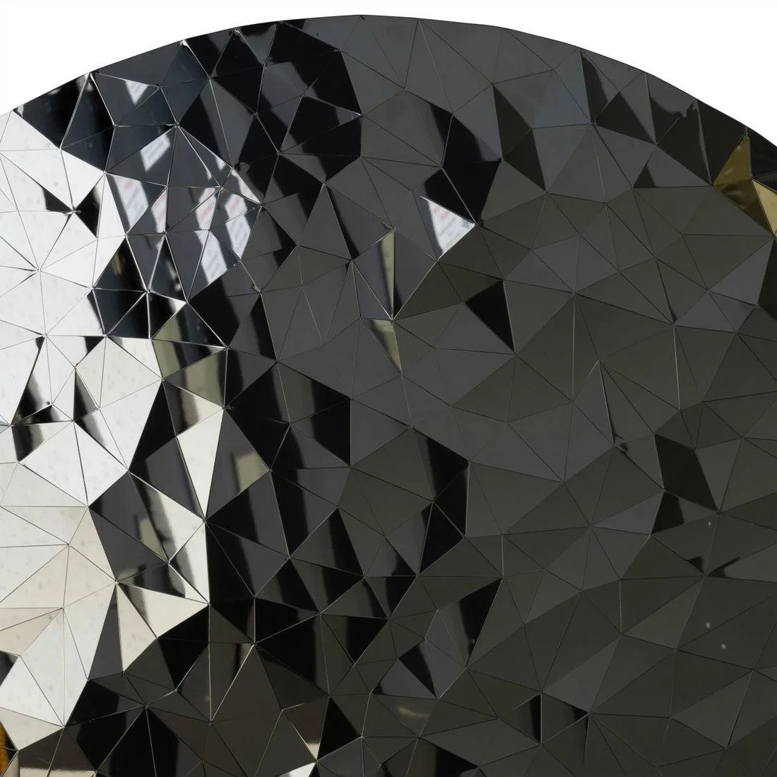Libra Interiors Stainless Steel Mosaic Wall Disc – image 4