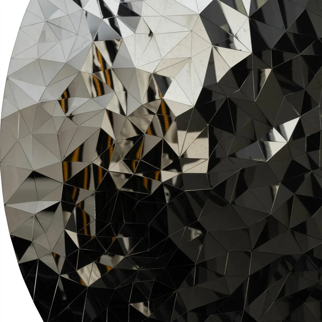 Libra Interiors Stainless Steel Mosaic Wall Disc – image 5