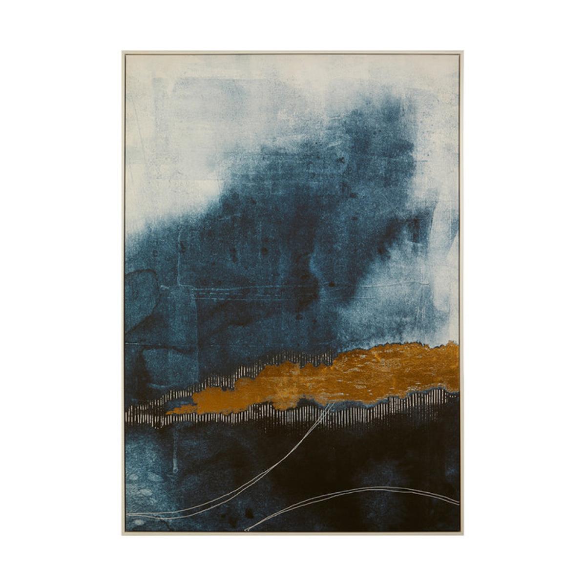 Olivia's Luxe Collection - Blue And Gold Foil Wall Art | Outlet – image 7