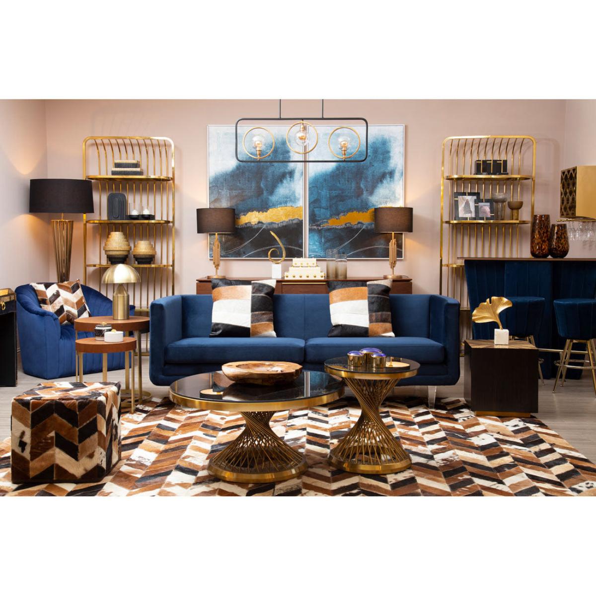 Olivia's Luxe Collection - Blue And Gold Foil Wall Art | Outlet – image 8