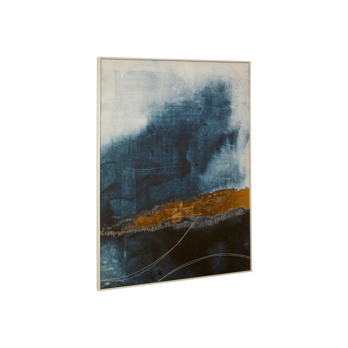 Olivia's Luxe Collection - Blue And Gold Foil Wall Art | Outlet – image 1