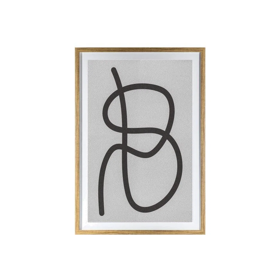 Gallery Direct Dikkel Line Drawing Framed Wall Art