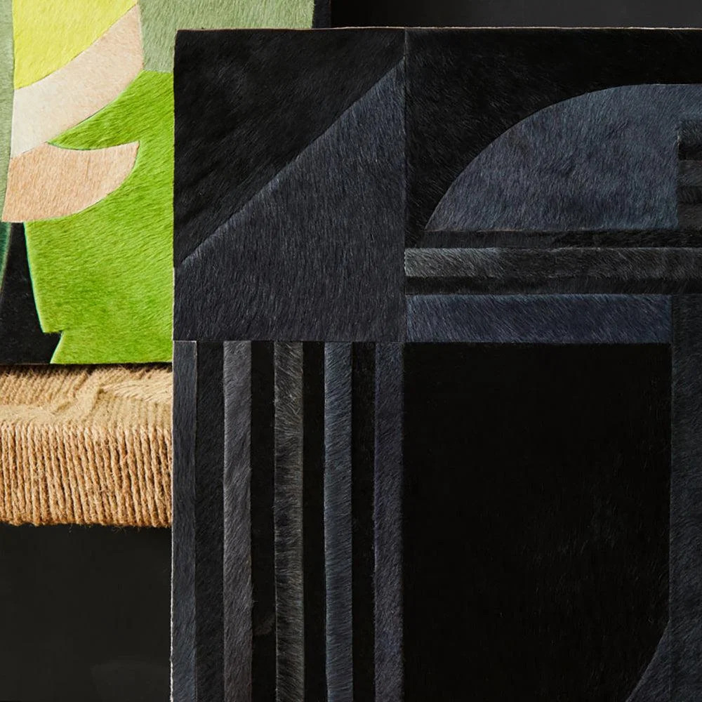 Olivia's Soft Industrial Collection - Safy Deco Print Wall Art in Grey & Black – image 8