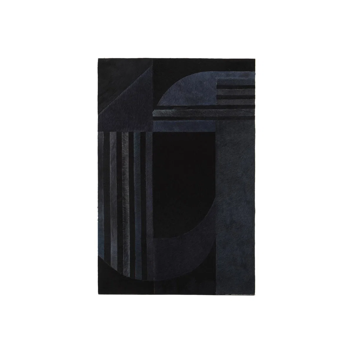 Olivia's Soft Industrial Collection - Safy Deco Print Wall Art in Grey & Black – image 1