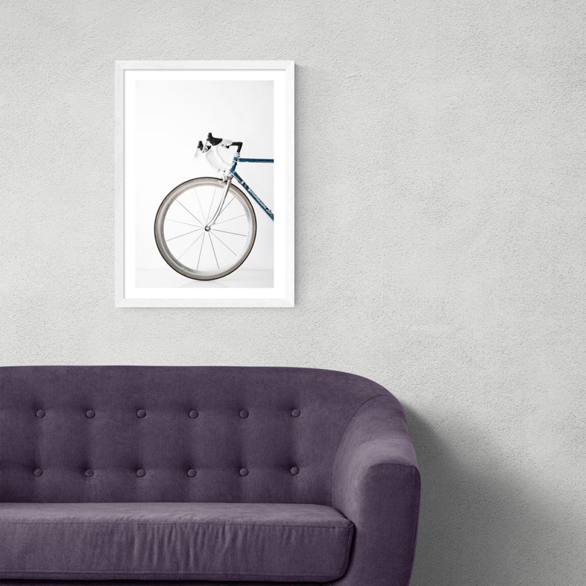 Ride my Bike by Studio Na.hili - A3 White Framed Art Print – image 1