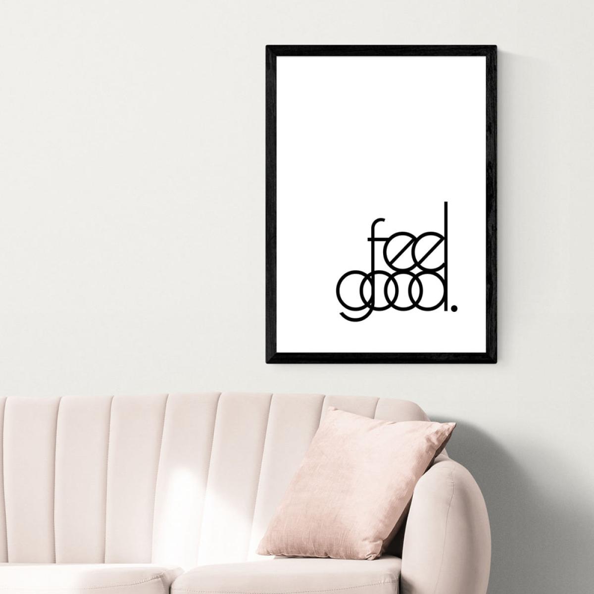 Feel Good by Inoui by Inoui - A2 Black Framed Art Print – image 2