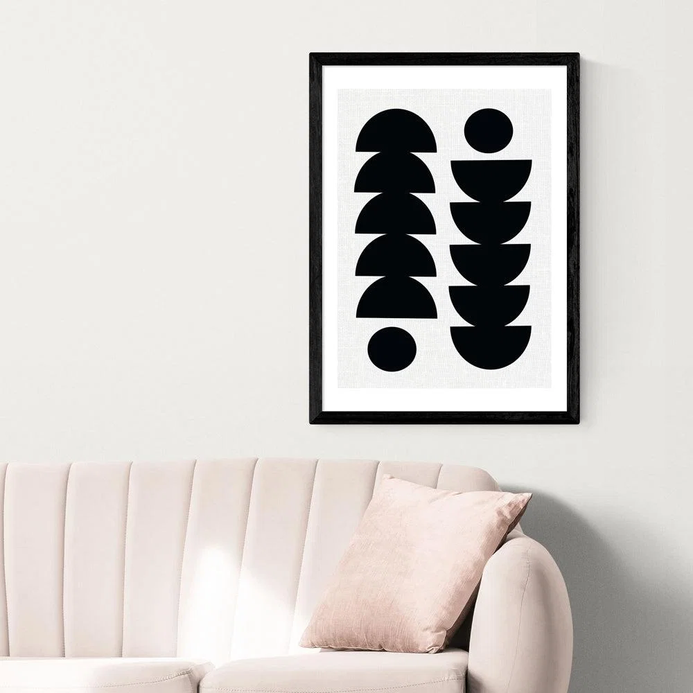 Tropical by Seventy Tree - A2 Black Framed Art Print – image 1