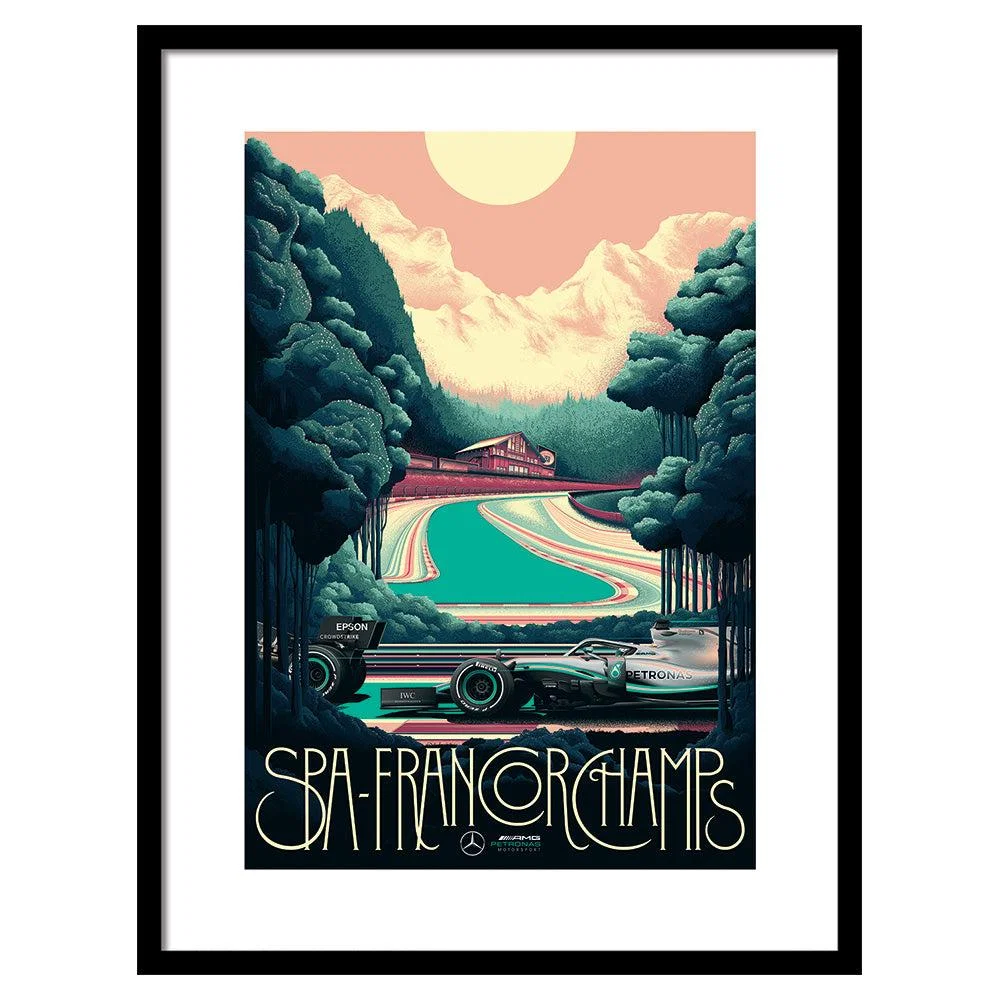 The Art Group Zoom F1 (Spa) Pre Framed / Large – image 2