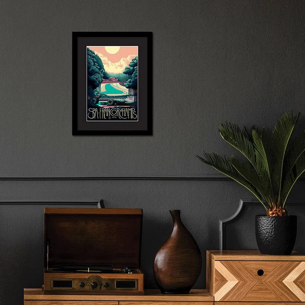 The Art Group Zoom F1 (Spa) Pre Framed / Large – image 3