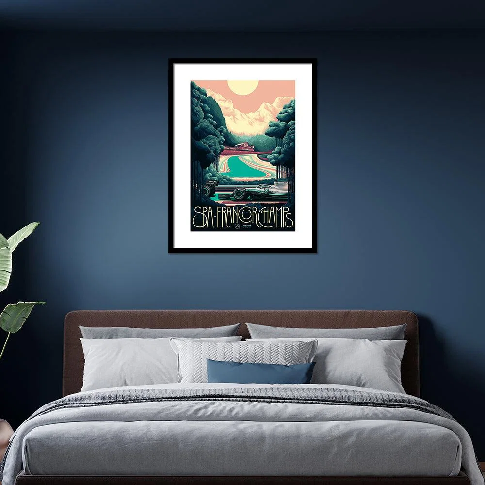 The Art Group Zoom F1 (Spa) Pre Framed / Large – image 4