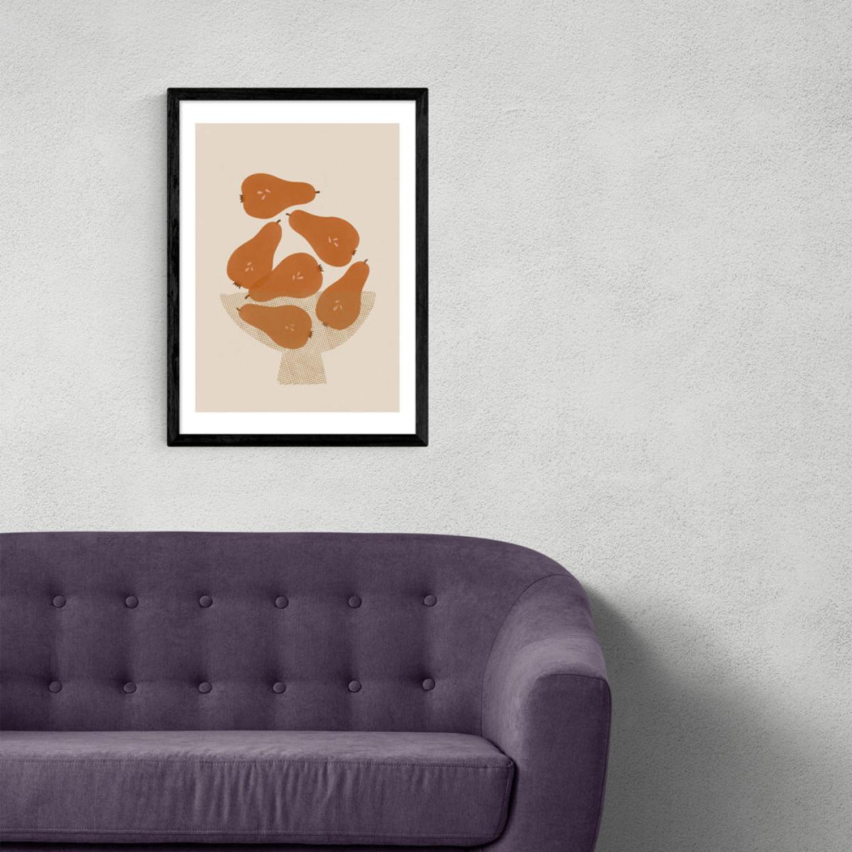 Pear Bowl by Alisa Galitsina - A3 Black Framed Art Print – image 2
