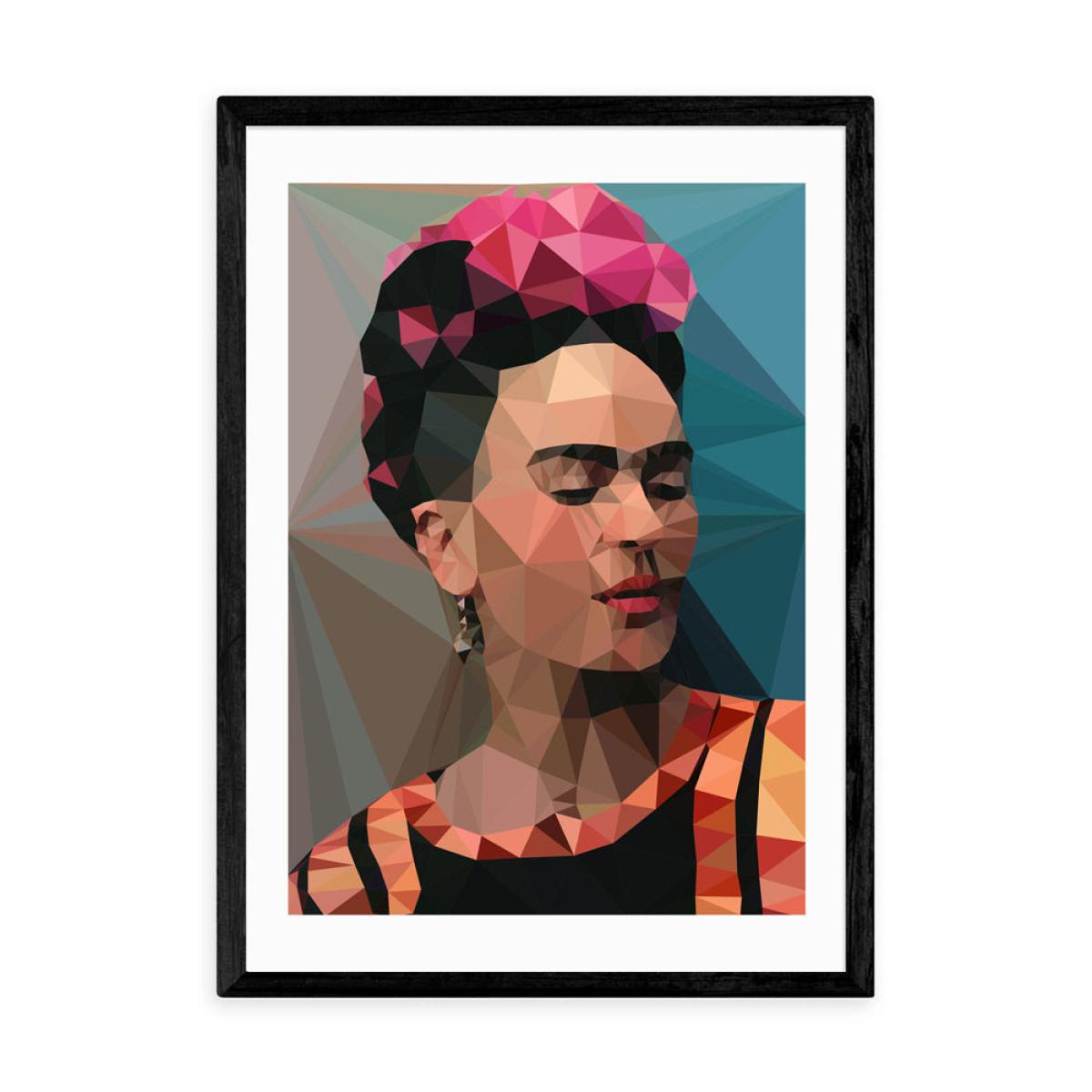 Frida 2 by Studio Cockatoo - A3 Black Framed Art Print – image 2