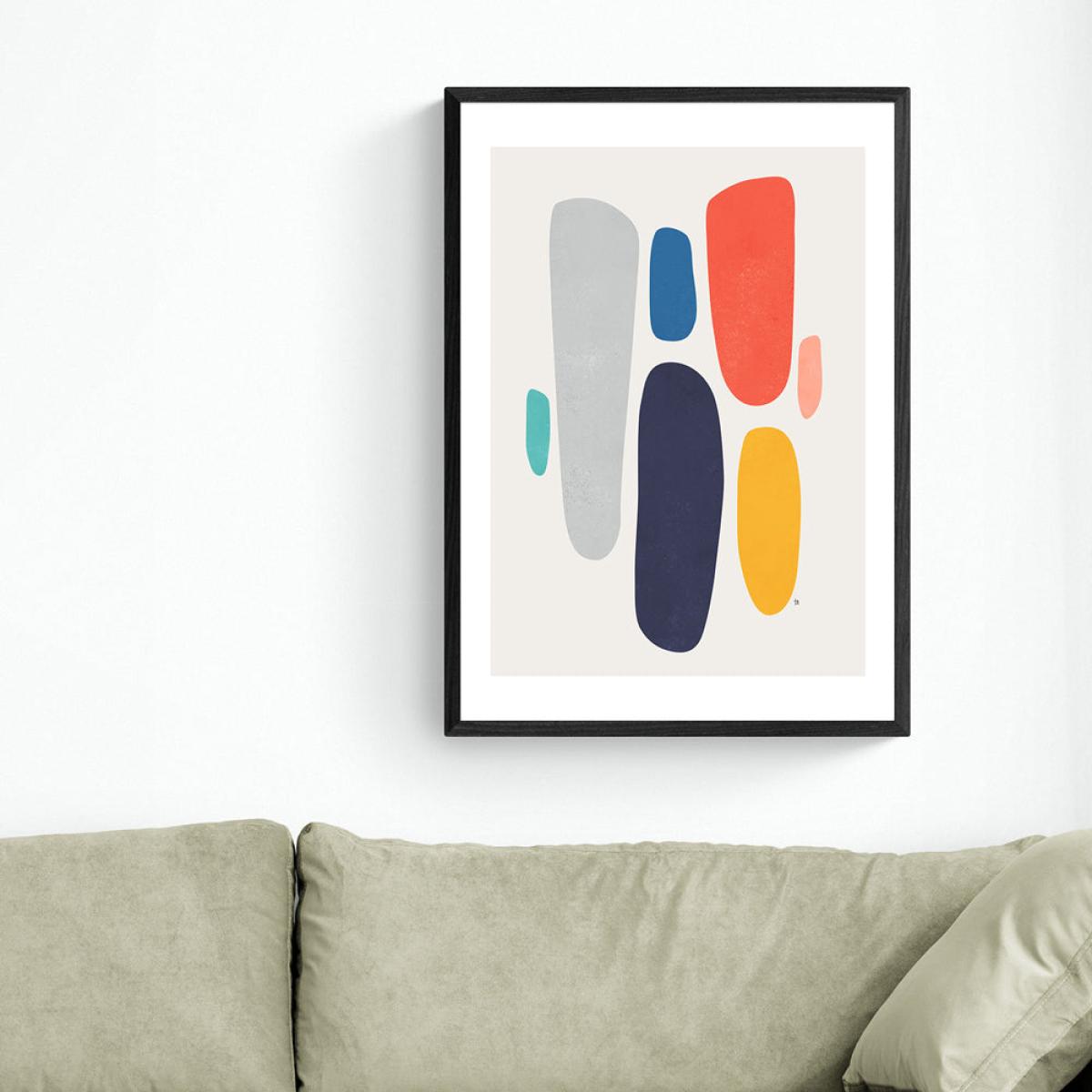 Falling by Tracie Andrews - A1 Black Framed Art Print – image 2