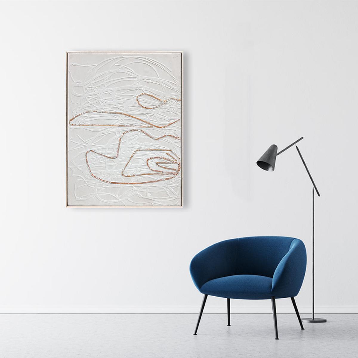 Berkeley Designs Abstract Design 17 Wall Art Brown | Outlet – image 2