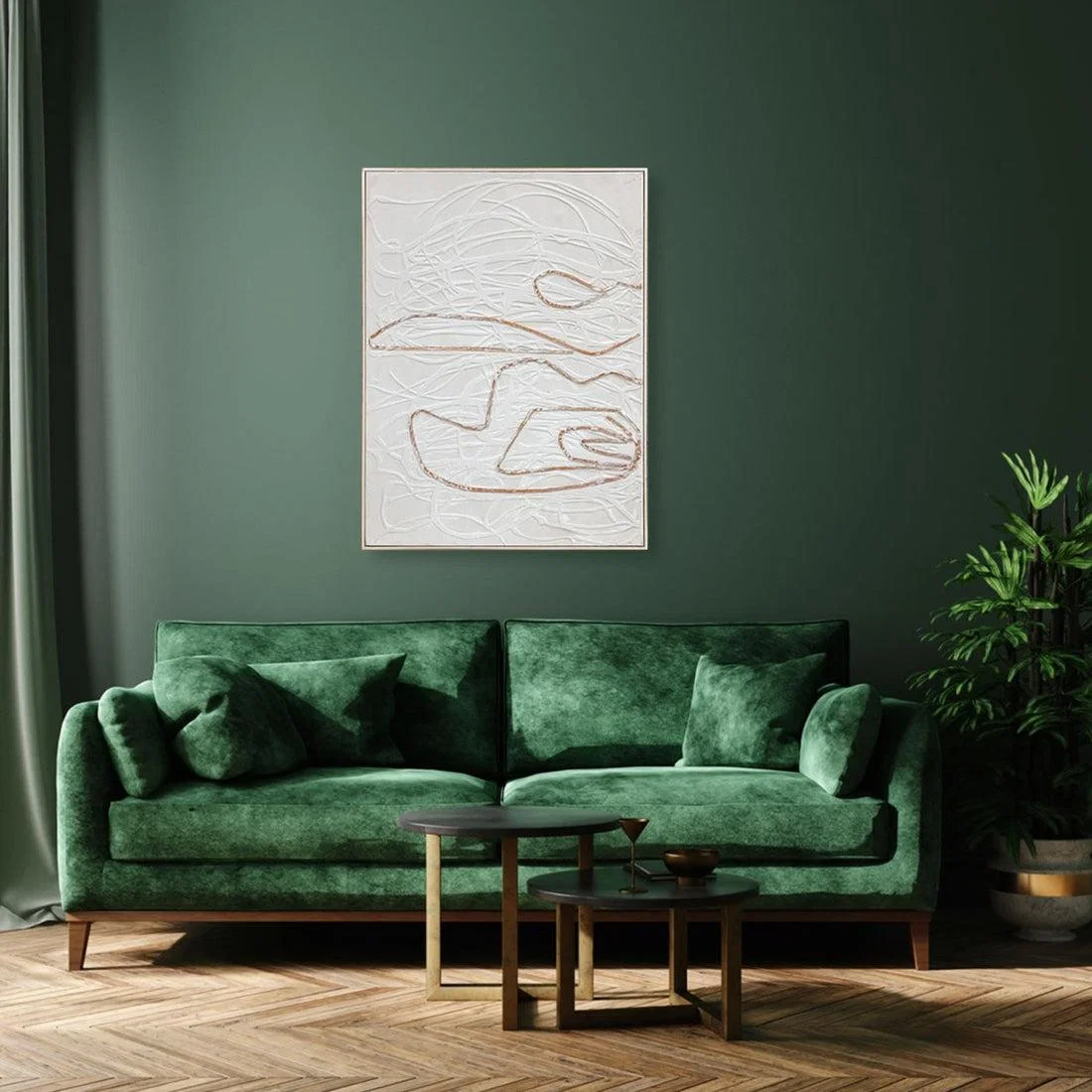 Berkeley Designs Abstract Design 17 Wall Art Brown – image 9