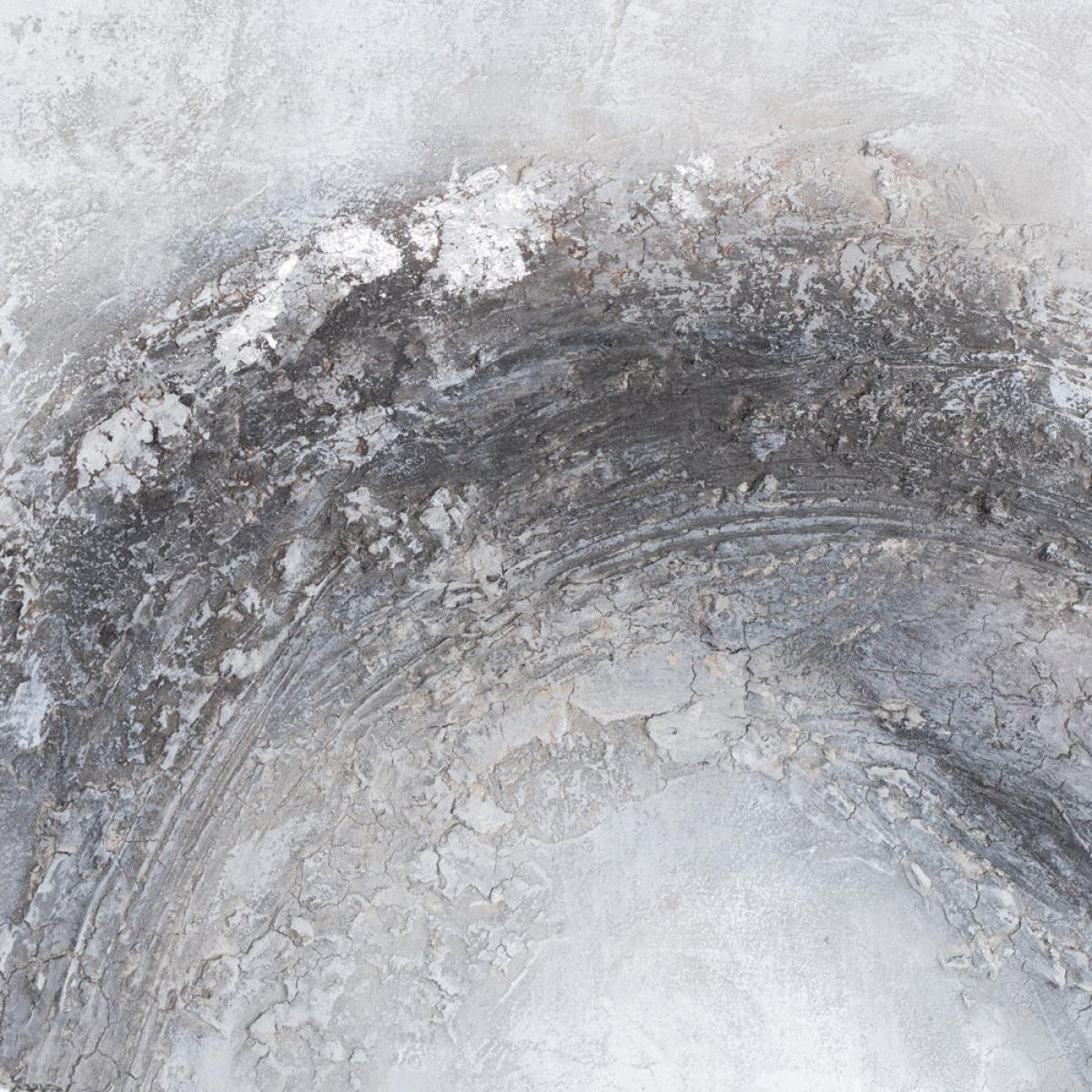 Hill Interiors Cortina Hand Painted Canvas in Silver & Grey – image 2