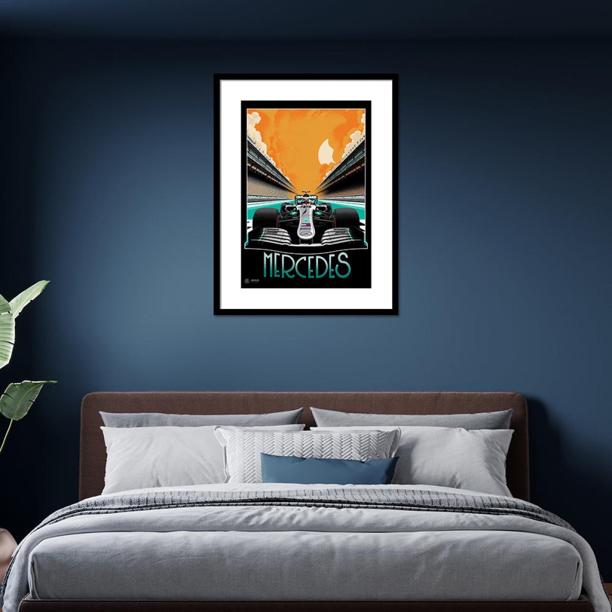 The Art Group Zoom F1 (Mercedes) Pre Framed / Large – image 4