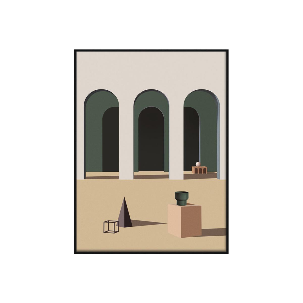 Liang & Eimil Arcade I Wall Art Black – image 1