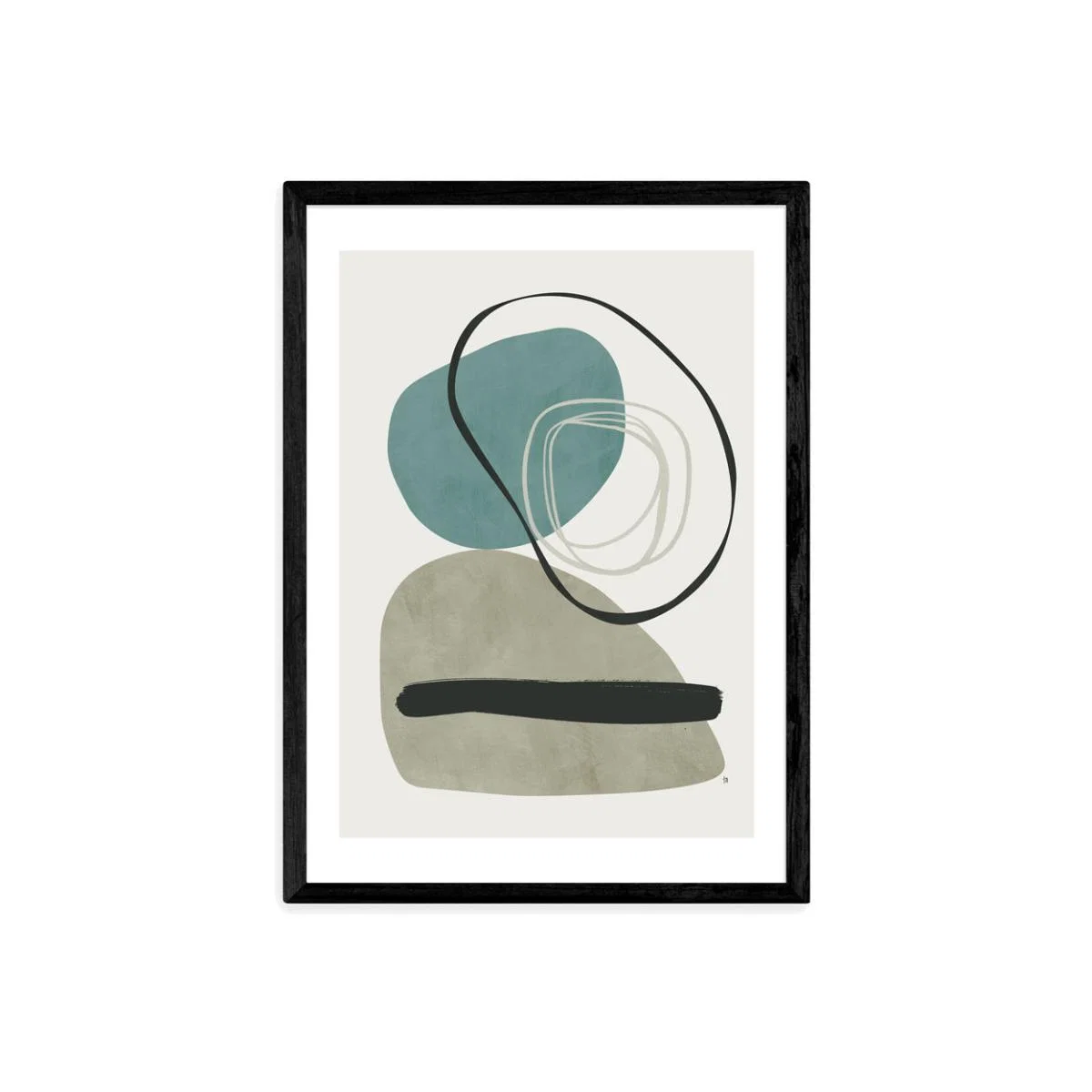 Calo by Tracie Andrews - A3 Black Framed Art Print – image 1