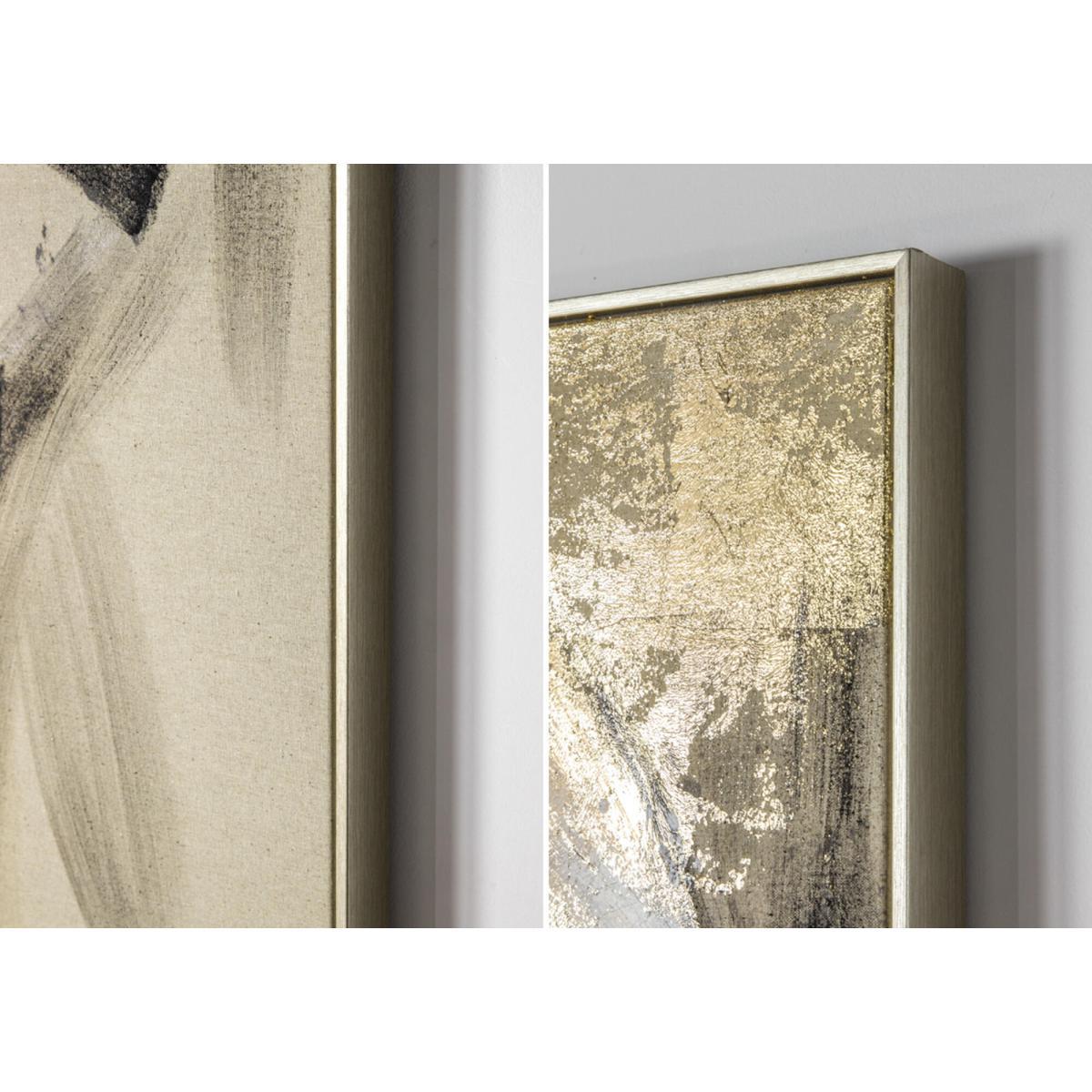 Curious Elephant Abstract Framed Canvas – image 4