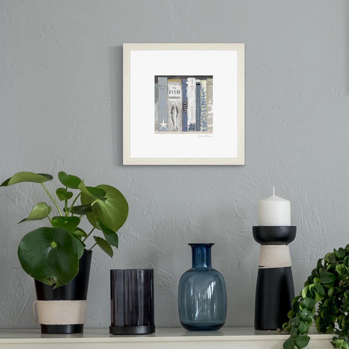 Coastal Book Collection Framed Wall Art – image 2