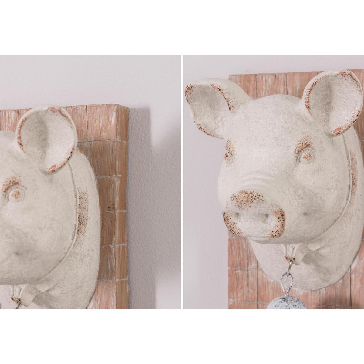 Perci Pig Bust with Bell – image 4