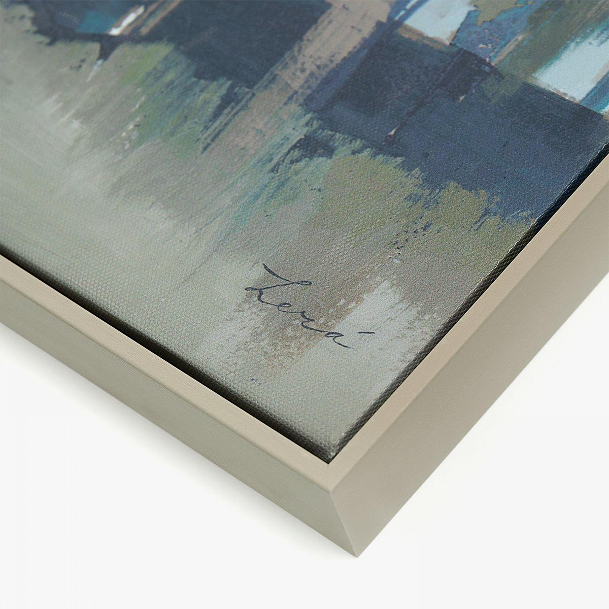 Forest Fusion Framed Canvas Wall Art – image 3