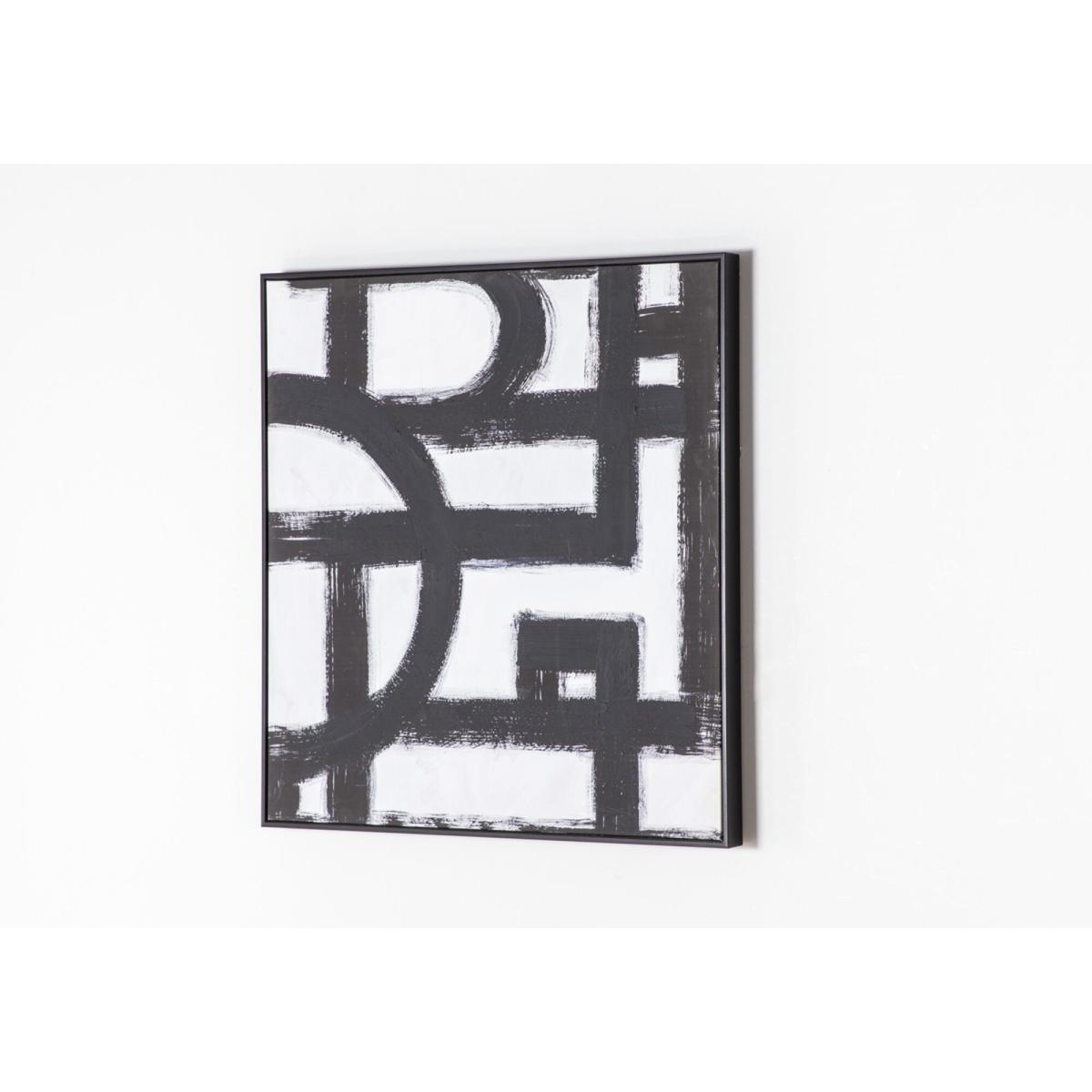 Piccadilly Abstract Framed Canvas – image 3