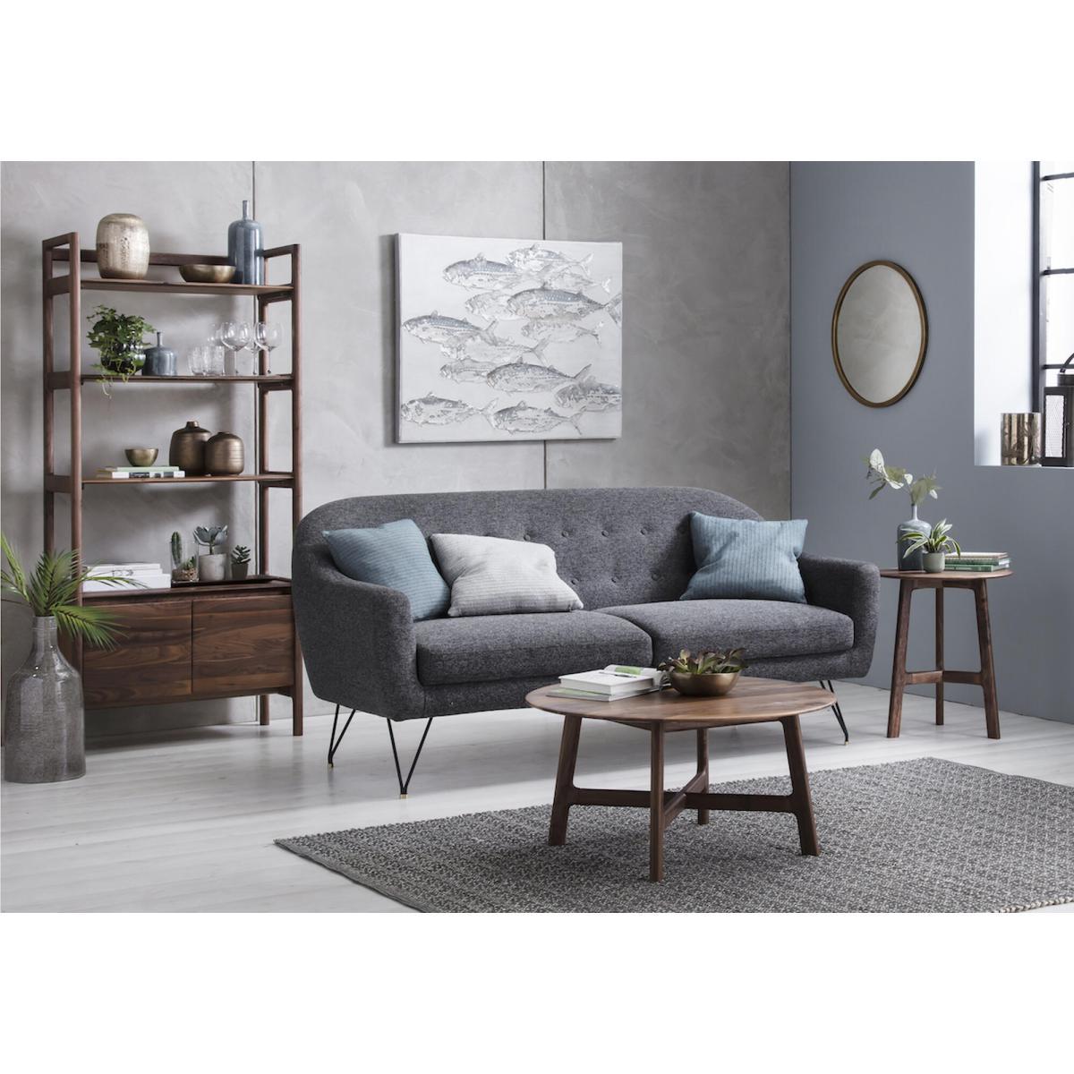 Textured Shoaling Canvas Wall Art – image 2