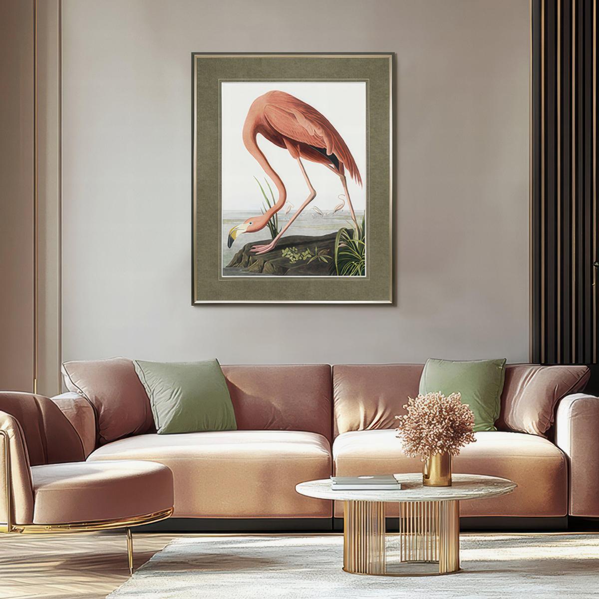 Classic Flamingo Framed Art – image 2