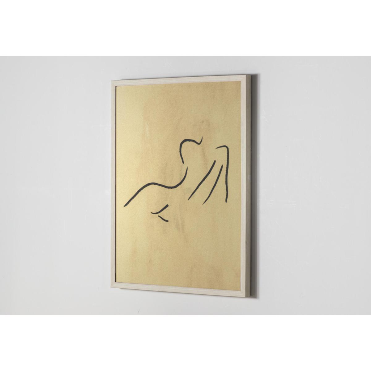 Collette Line Drawing Framed Print – image 3