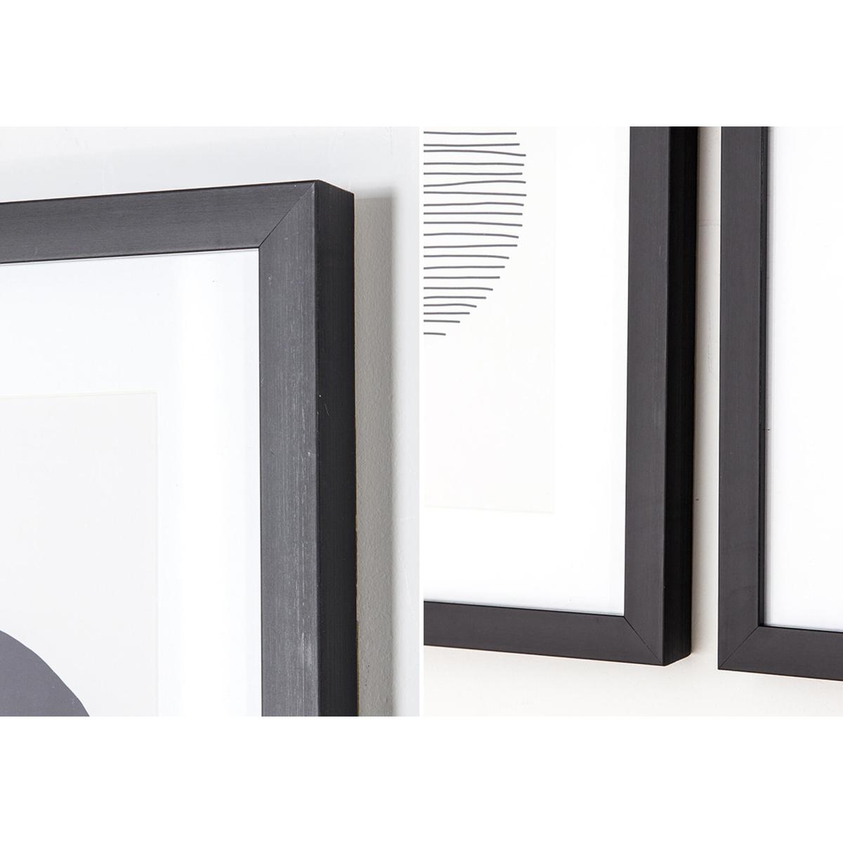 Set of Four Monochrome Framed Wall Art – image 4