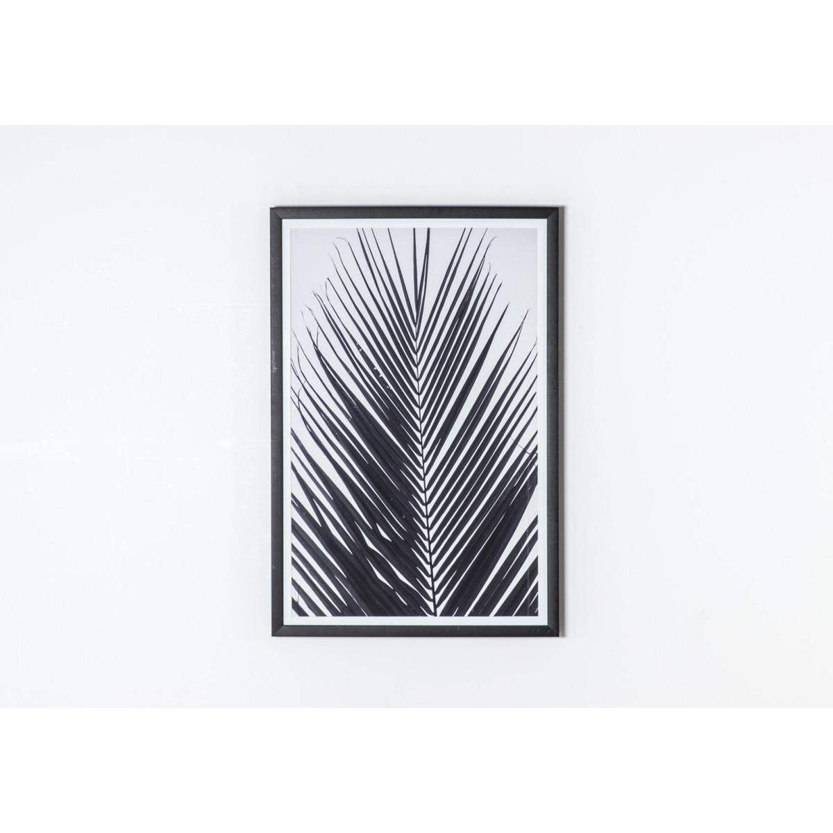 Palm Print Monochrome Framed Wall Art – image 1