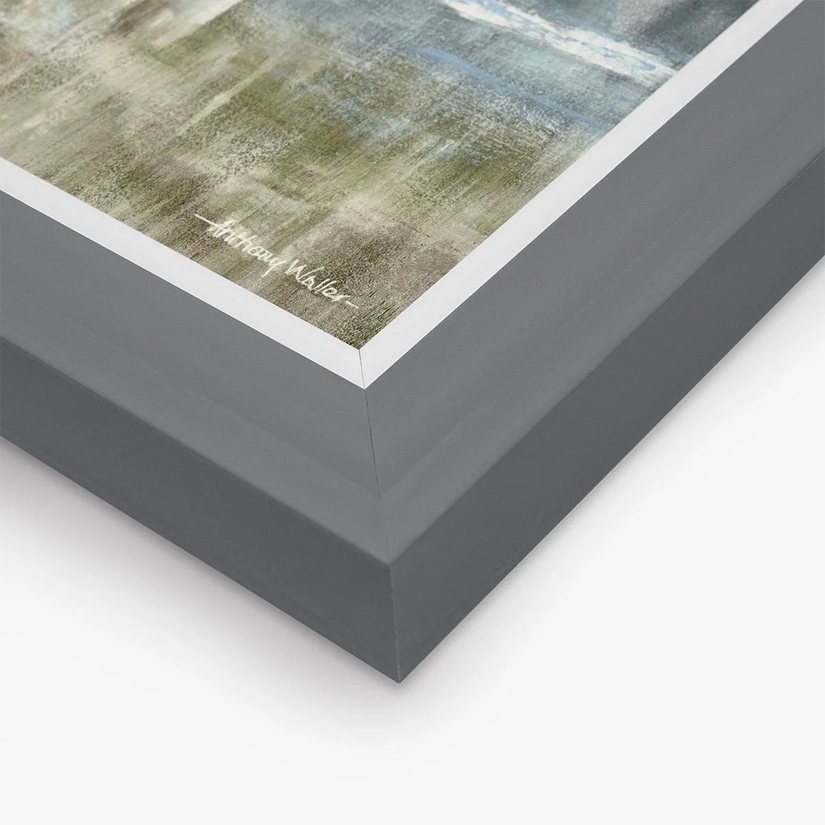 Lakeside Framed Canvas Wall Art – image 3