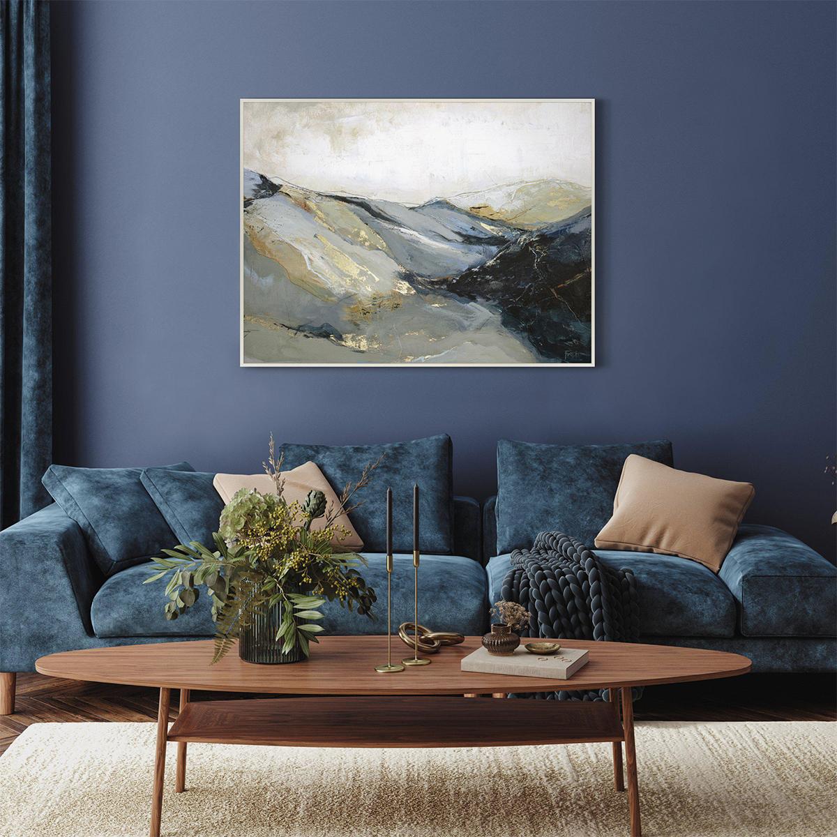 Hazy Framed Canvas Wall Art – image 2