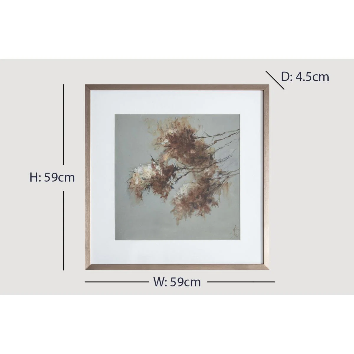 Pink Blossom Framed Wall Art, Set of Two – image 5