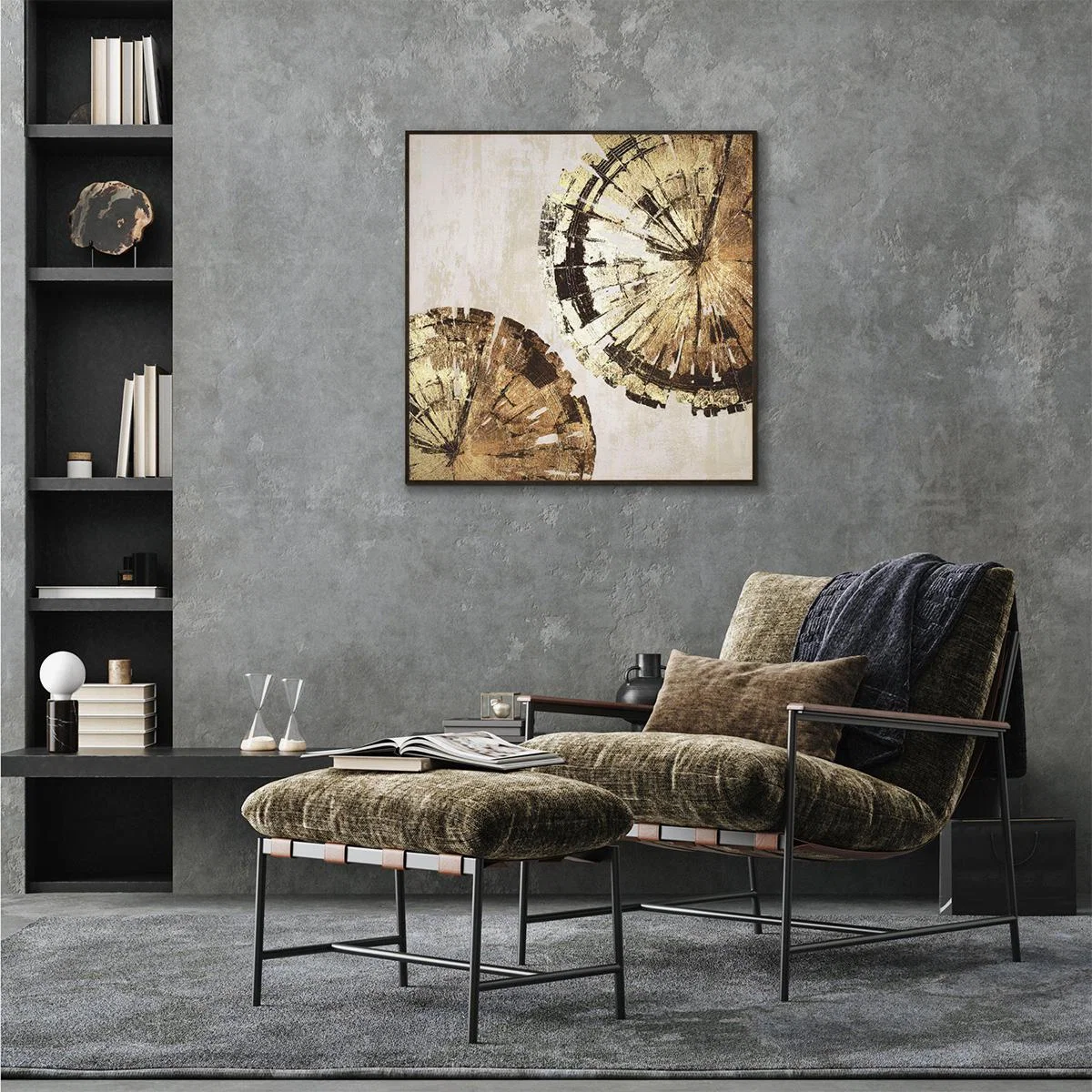 Maple Framed Canvas Wall Art – image 2