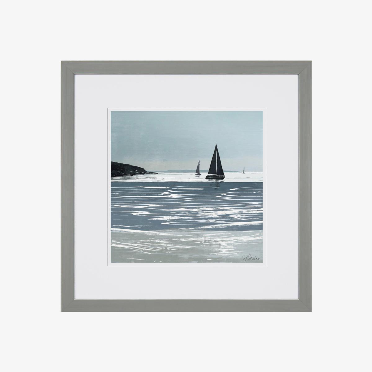 Coastal Vista Framed Art – image 1