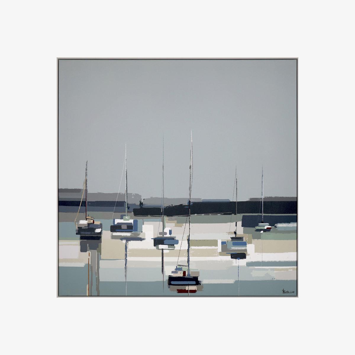 Maritime Framed Canvas Wall Art – image 1