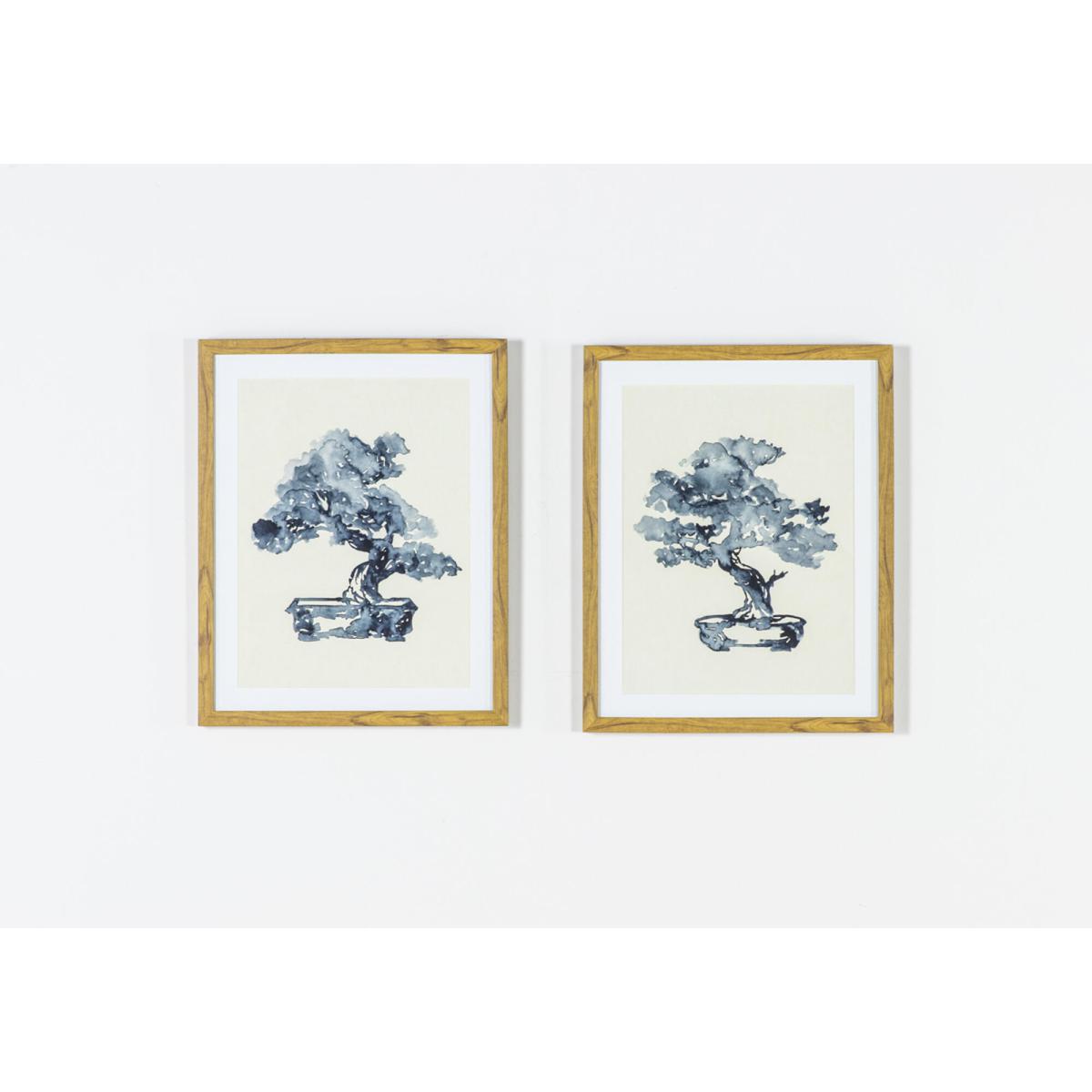 Japanese Style Bonsai Wall Art – image 1