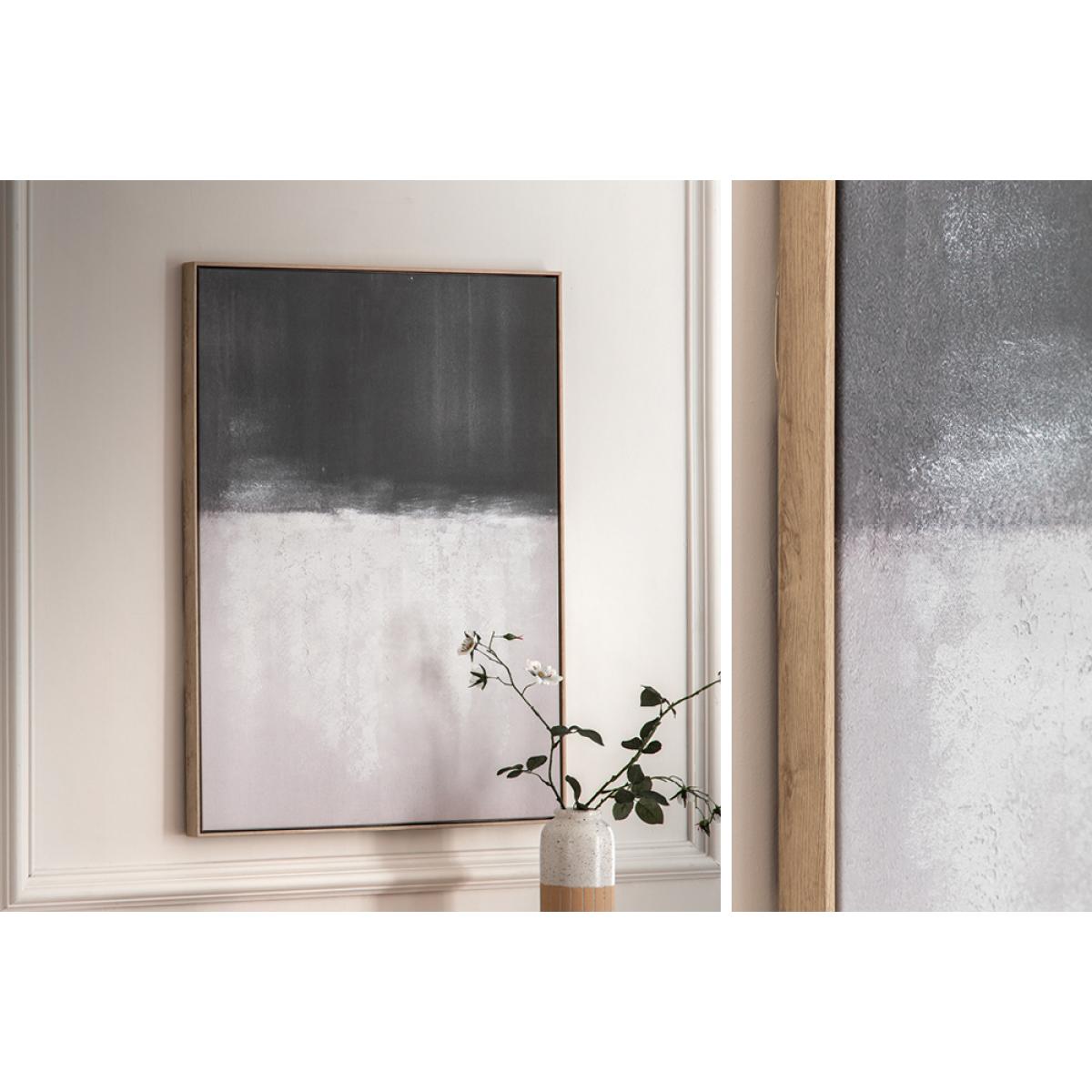 Misty Morning Framed Canvas in Green – image 3