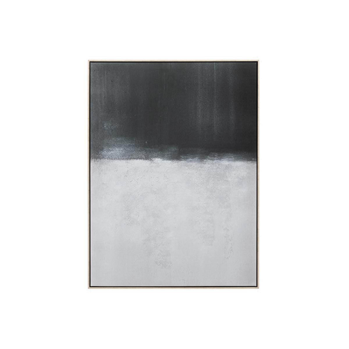 Misty Morning Framed Canvas in Green – image 1