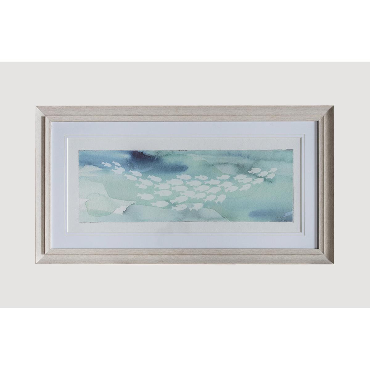 Softly Swimming Framed Wall Art – image 1