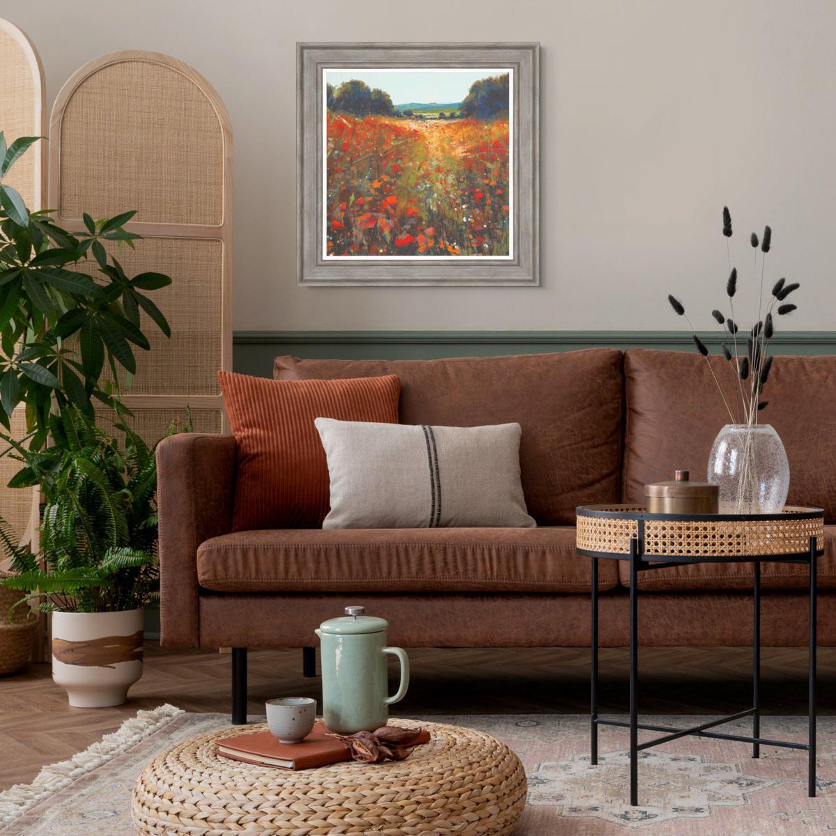 Poppy Fields Framed Wall Art, Small – image 2