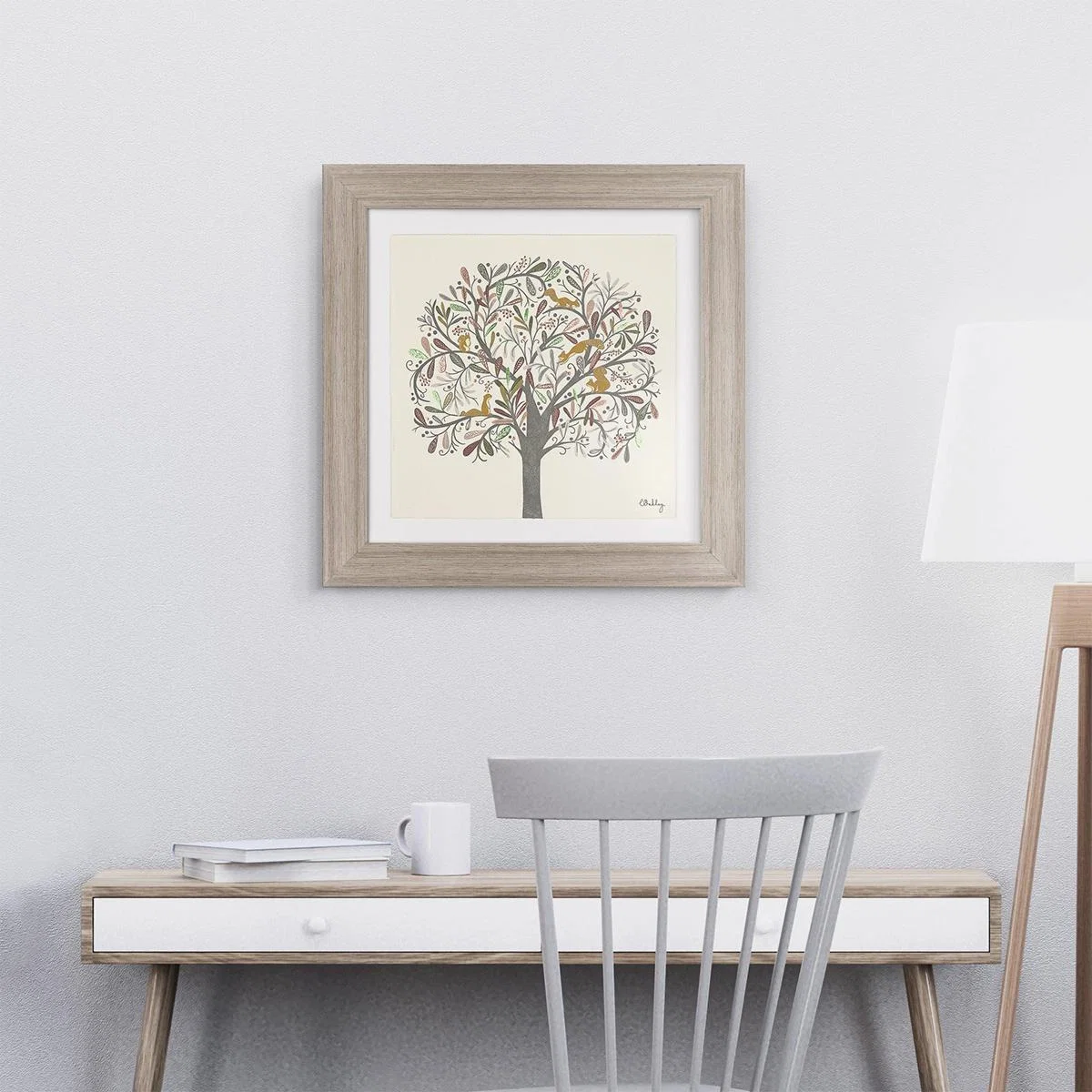 Squirrel Haven Framed Wall Art – image 2