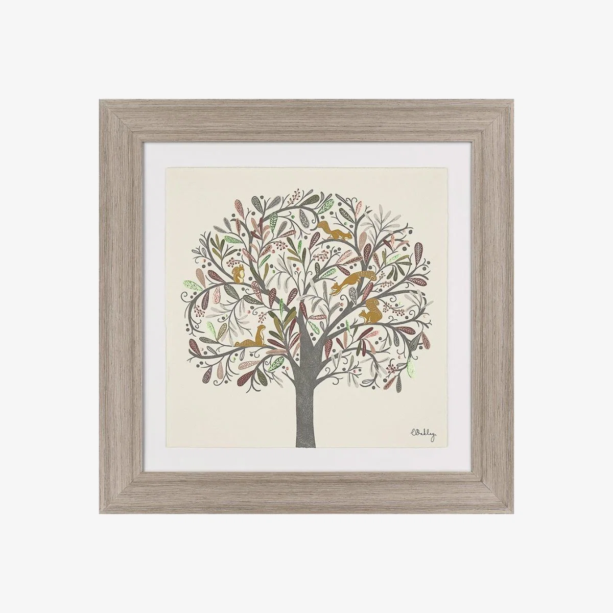 Squirrel Haven Framed Wall Art – image 1